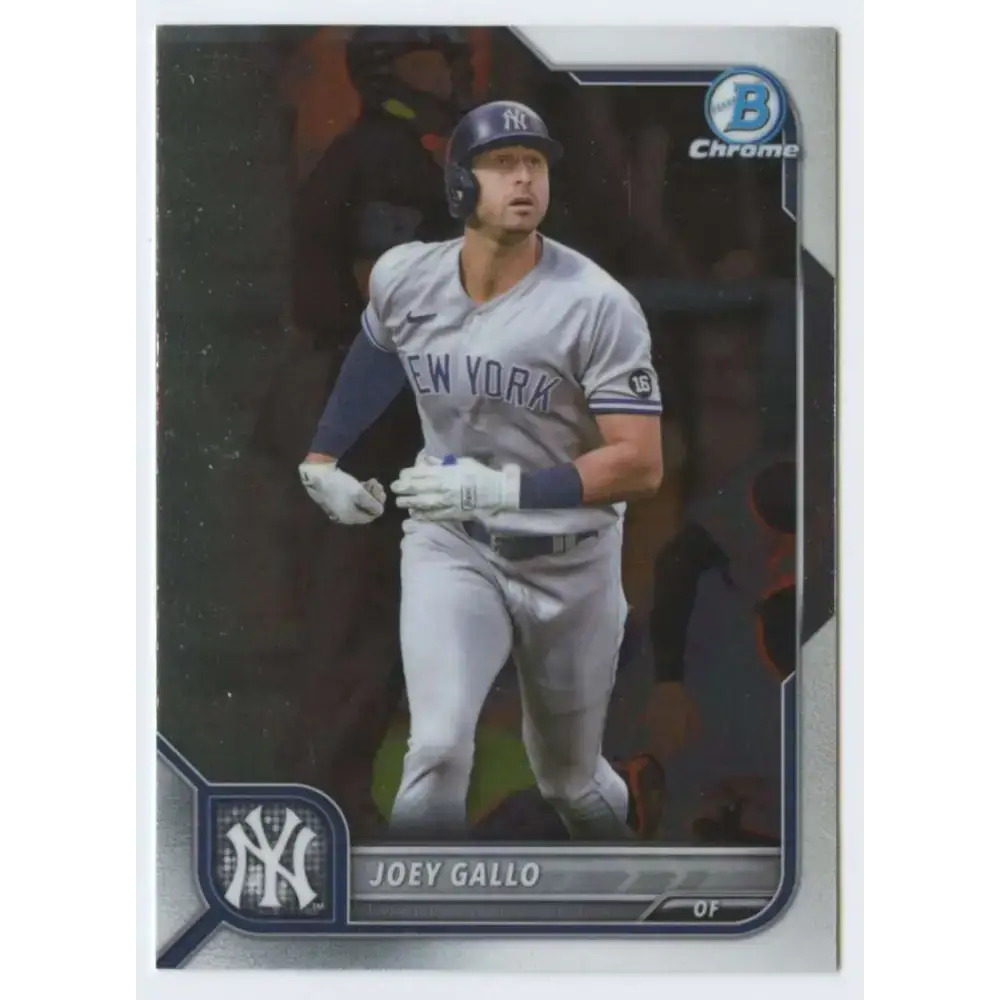 2022 Bowman Chrome #79 Joey Gallo NM-MT New York Yankees Baseball Card - Baseball Card Single