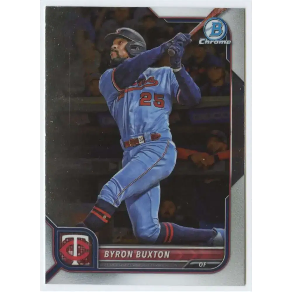 2022 Bowman Chrome #94 Byron Buxton NM-MT Minnesota Twins Baseball Card - Baseball Card Single