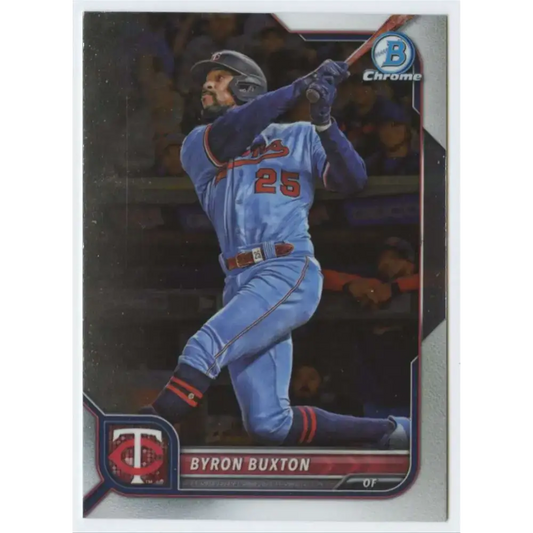 2022 Bowman Chrome #94 Byron Buxton NM-MT Minnesota Twins Baseball Card - Baseball Card Single
