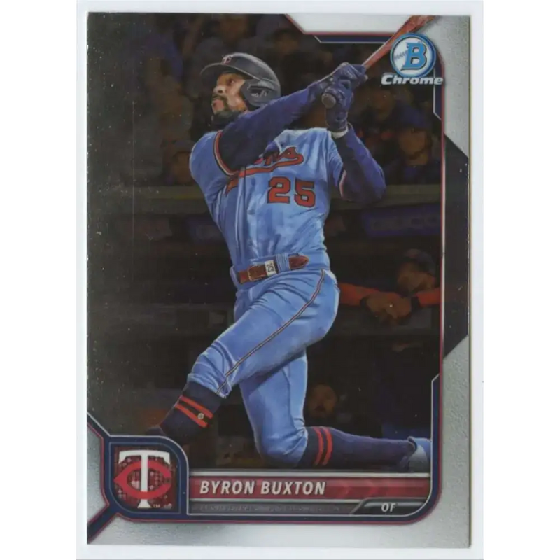 2022 Bowman Chrome #94 Byron Buxton NM-MT Minnesota Twins Baseball Card - Baseball Card Single
