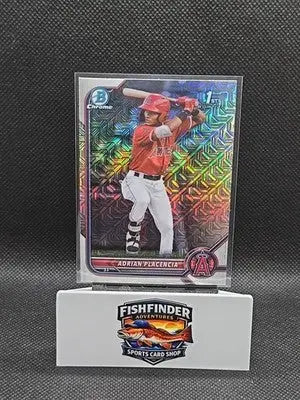 2022 Bowman Chrome - Prospects Adrian Placencia #BCP-205 Mojo Refractor (RC) - Baseball Card Single