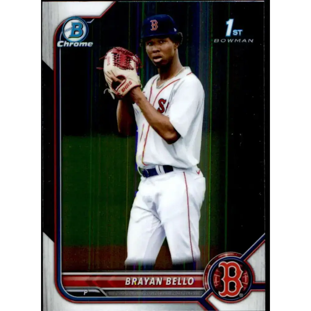 2022 Bowman Chrome Prospects #BCP-107 Brayan Bello NM-MT Boston Red Sox Baseball Card - Baseball Card Single