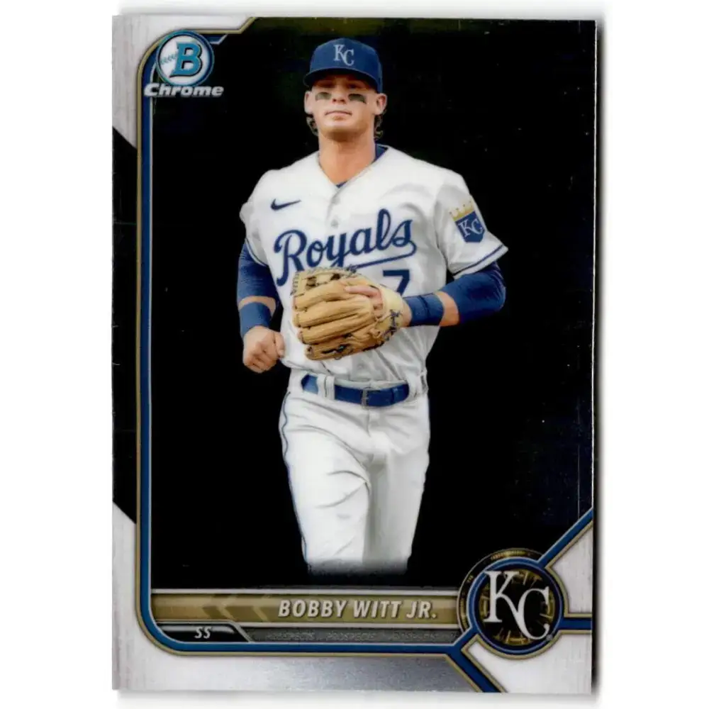 2022 Bowman Chrome Prospects #BCP-146 Bobby Witt Jr. NM-MT Kansas City Royals Baseball Card - Baseball Card Single