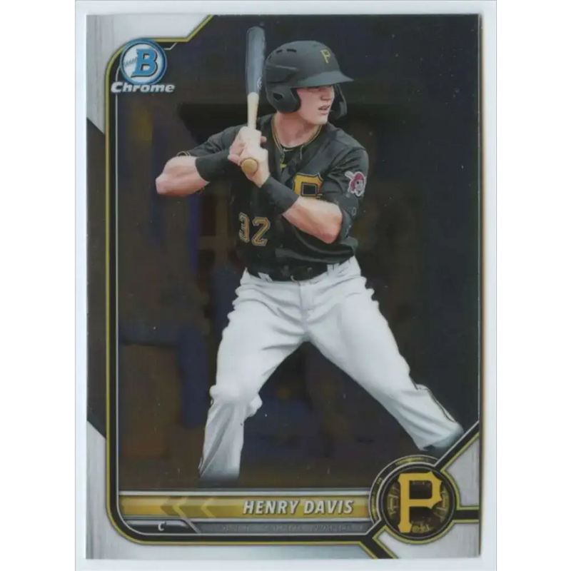 2022 Bowman Chrome Prospects #BCP-148 Henry Davis NM-MT Pittsburgh Pirates Baseball Card - Baseball Card Single