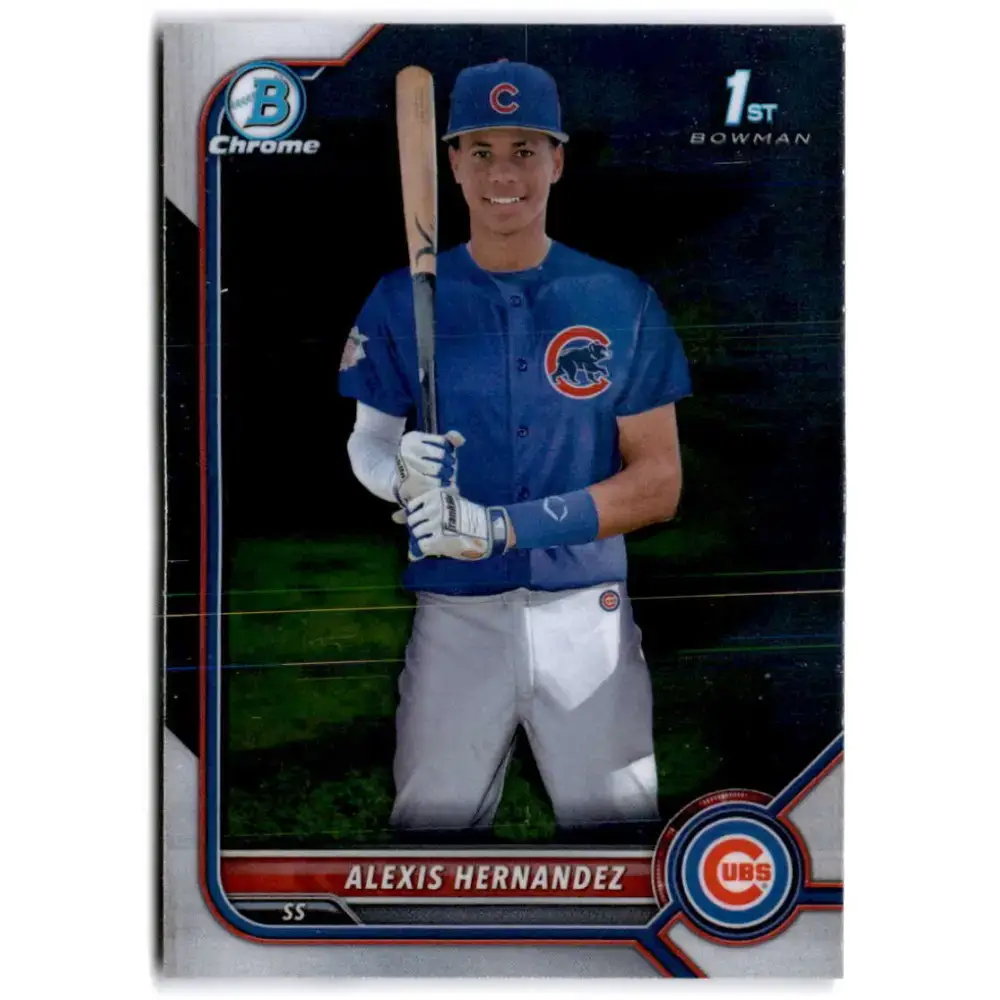 2022 Bowman Chrome Prospects #BCP-172 Alexis Hernandez NM-MT Chicago Cubs Baseball Card - Baseball Card Single