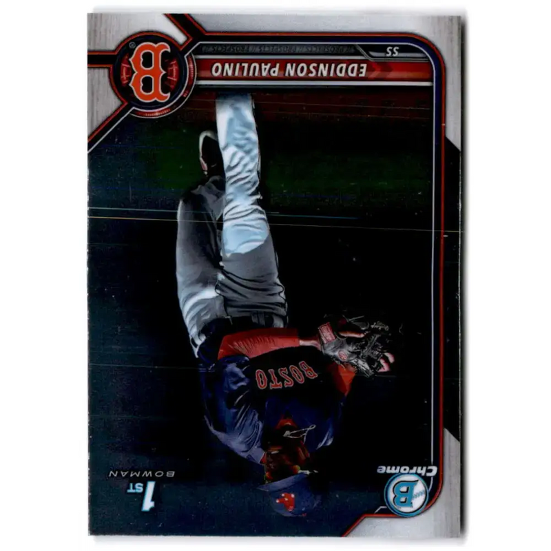 2022 Bowman Chrome Prospects #BCP-175 Eddinson Paulino NM-MT Boston Red Sox Baseball Card - Baseball Card Single