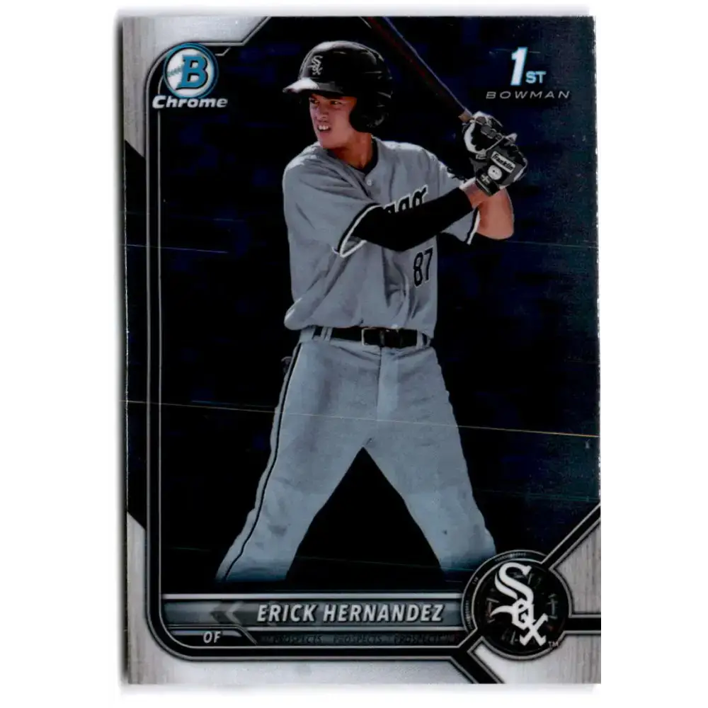 2022 Bowman Chrome Prospects #BCP-181 Erick Hernandez NM-MT Chicago White Sox Baseball Card - Baseball Card Single