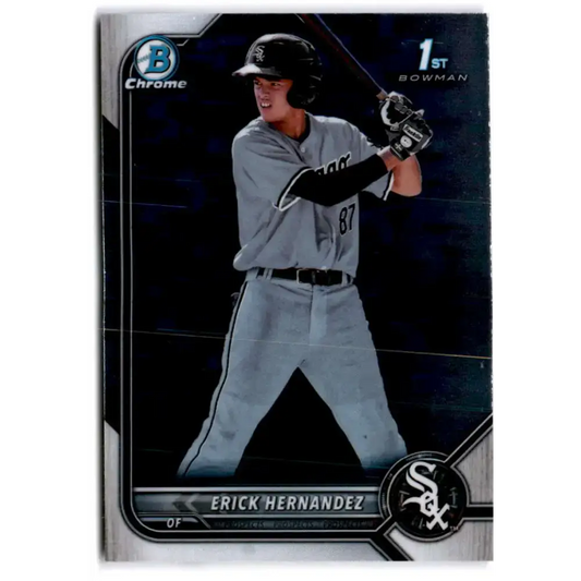 2022 Bowman Chrome Prospects #BCP-181 Erick Hernandez NM-MT Chicago White Sox Baseball Card - Baseball Card Single