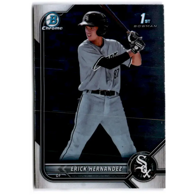 2022 Bowman Chrome Prospects #BCP-181 Erick Hernandez NM-MT Chicago White Sox Baseball Card - Baseball Card Single