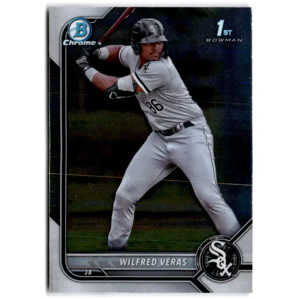 2022 Bowman Chrome Prospects #BCP-183 Wilfred Veras NM-MT Chicago White Sox Baseball Card - Baseball Card Single