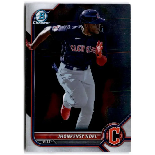 2022 Bowman Chrome Prospects #BCP-226 Jhonkensy Noel NM-MT Cleveland Guardians Baseball Card - Baseball Card Single