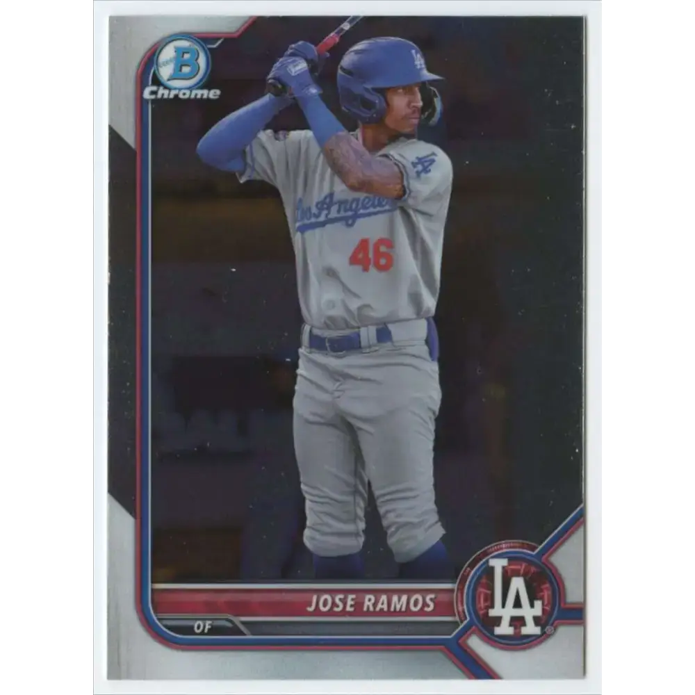 2022 Bowman Chrome Prospects #BCP-228 Jose Ramos NM-MT Los Angeles Dodgers Baseball Card - Baseball Card Single