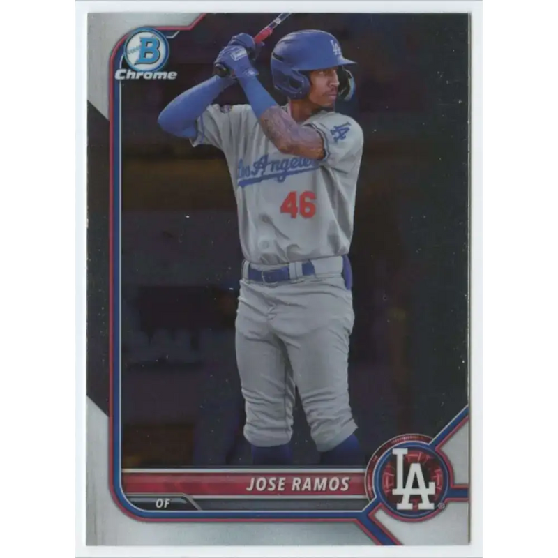 2022 Bowman Chrome Prospects #BCP-228 Jose Ramos NM-MT Los Angeles Dodgers Baseball Card - Baseball Card Single
