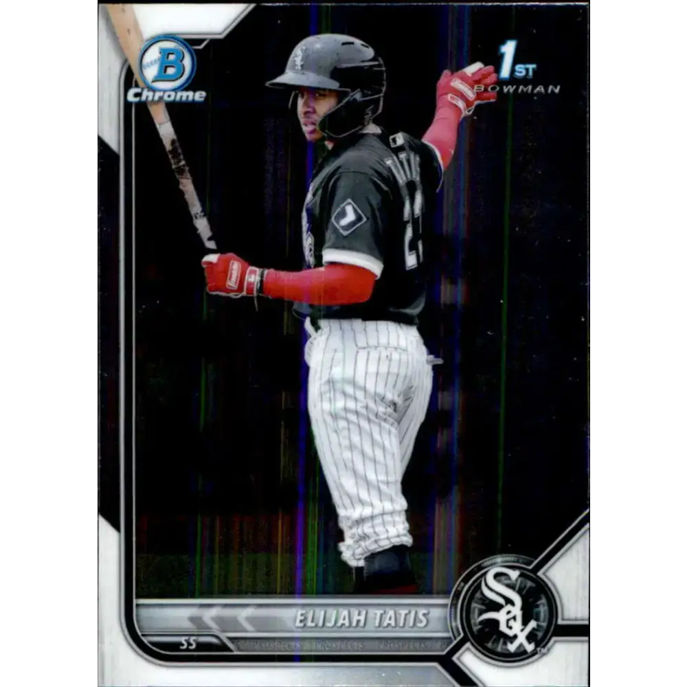 2022 Bowman Chrome Prospects #BCP-23 Elijah Tatis NM-MT Chicago White Sox Baseball Card - Baseball Card Single