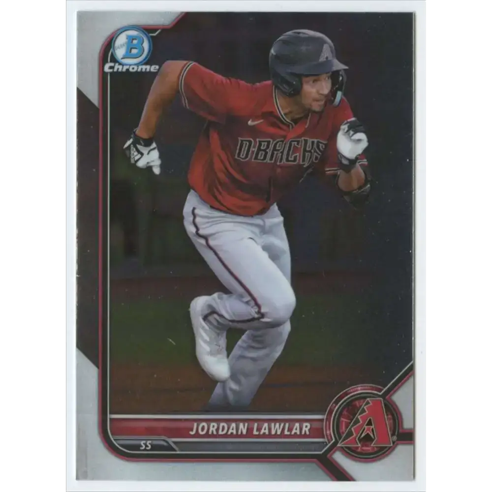 2022 Bowman Chrome Prospects #BCP-235 Jordan Lawlar NM-MT Arizona Diamondbacks Baseball Card - Baseball Card Single