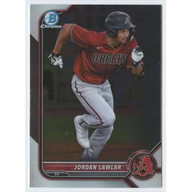 2022 Bowman Chrome Prospects #BCP-235 Jordan Lawlar NM-MT Arizona Diamondbacks Baseball Card - Baseball Card Single