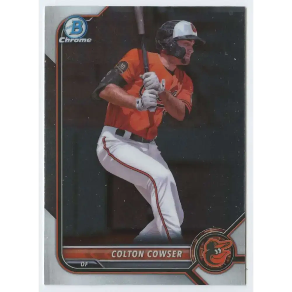 2022 Bowman Chrome Prospects #BCP-236 Colton Cowser NM-MT Baltimore Orioles Baseball Card - Baseball Card Single