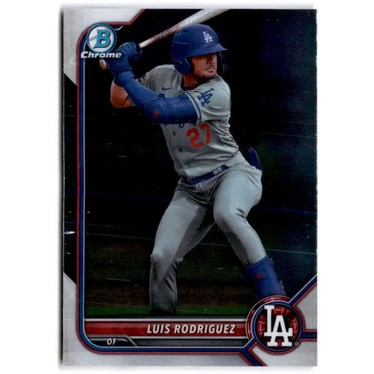 2022 Bowman Chrome Prospects #BCP-238 Luis Rodriguez NM-MT Los Angeles Dodgers Baseball Card - Baseball Card Single