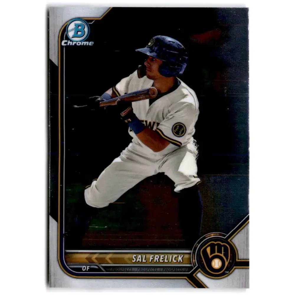 2022 Bowman Chrome Prospects #BCP-250 Sal Frelick NM-MT Milwaukee Brewers Baseball Card - Baseball Card Single