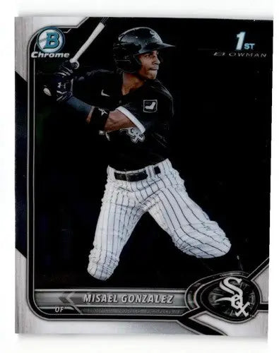 2022 Bowman Chrome Prospects #BCP-4 Misael Gonzalez NM-MT White Sox 1st ID:42864 - Baseball Card Single