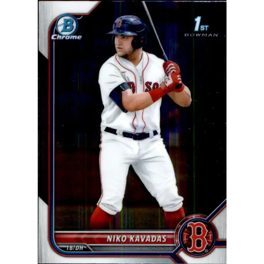 2022 Bowman Chrome Prospects #BCP-68 Niko Kavadas NM-MT Boston Red Sox Baseball Card - Baseball Card Single