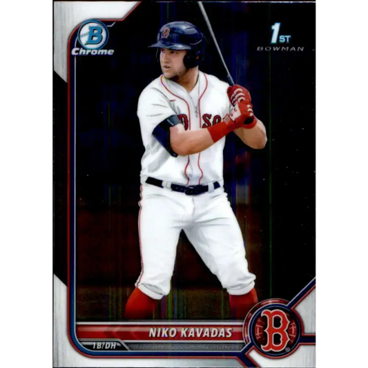 2022 Bowman Chrome Prospects #BCP-68 Niko Kavadas NM-MT Boston Red Sox Baseball Card - Baseball Card Single