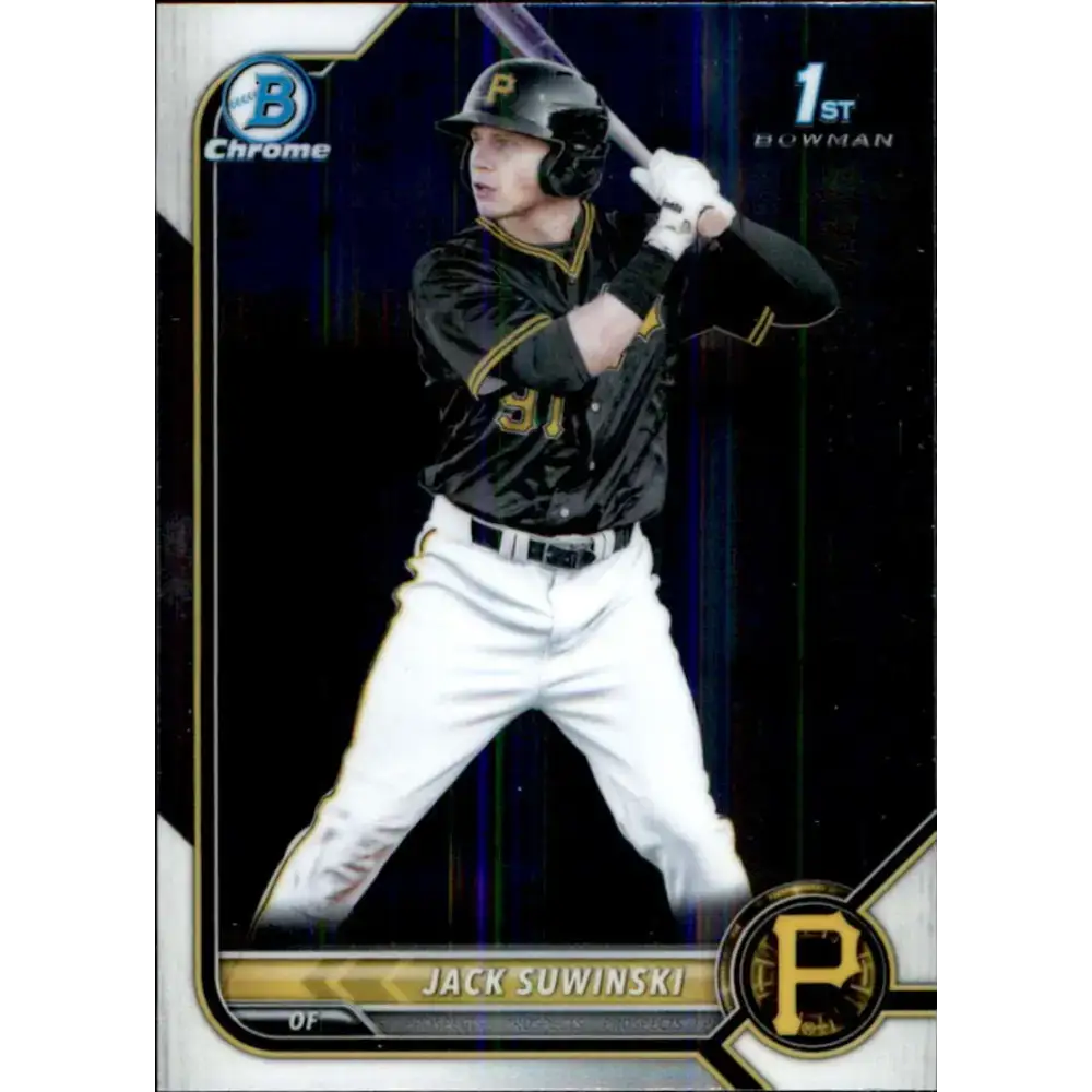 2022 Bowman Chrome Prospects #BCP-84 Jack Suwinski NM-MT Pittsburgh Pirates Baseball Card - Baseball Card Single