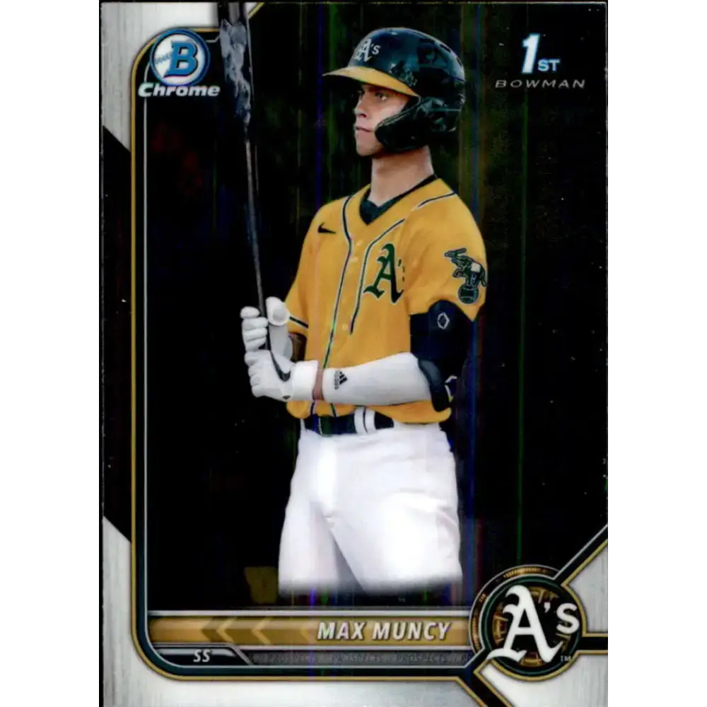 2022 Bowman Chrome Prospects #BCP-89 Max Muncy NM-MT Oakland Athletics Baseball Card - Baseball Card Single