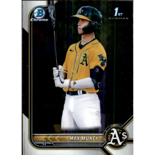 2022 Bowman Chrome Prospects #BCP-89 Max Muncy NM-MT Oakland Athletics Baseball Card - Baseball Card Single