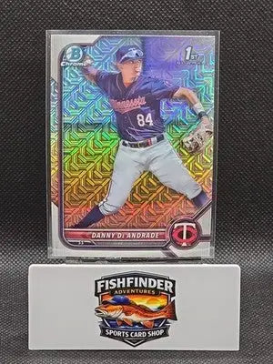 2022 Bowman Chrome - Prospects Danny De Andrade #BCP-156 Mojo Refractor (RC) - Baseball Card Single