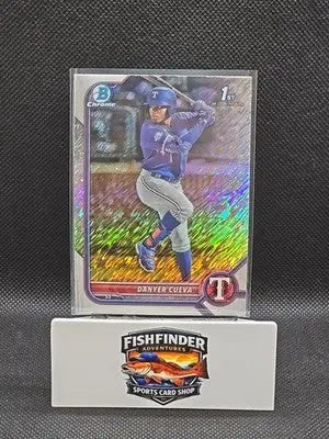 2022 Bowman Chrome - Prospects Danyer Cueva #BCP-173 Shimmer Refractor (RC) - Baseball Card Single