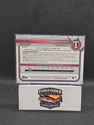 2022 Bowman Chrome - Prospects Danyer Cueva #BCP-173 Shimmer Refractor (RC) - Baseball Card Single