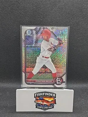 2022 Bowman Chrome - Prospects Jonathan Mejia #BCP-168 Mojo Refractor (RC) - Baseball Card Single