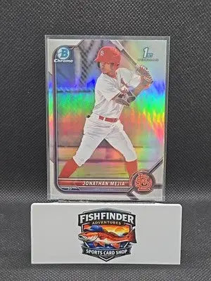 2022 Bowman Chrome - Prospects Jonathan Mejia #BCP-168 Refractor /499 (RC) - Baseball Card Single
