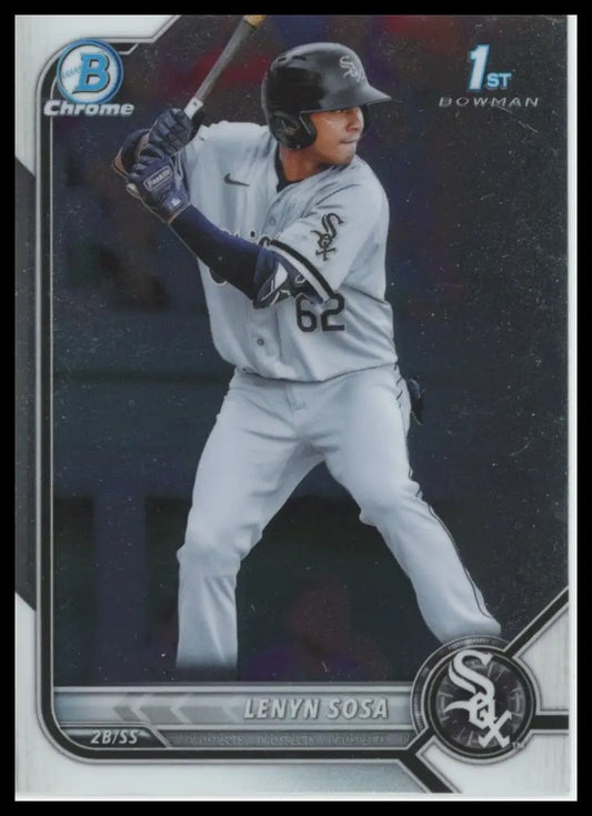 2022 Bowman - Chrome Prospects Lenyn Sosa BCP-76 Chicago White Sox NM - Baseball Card Single