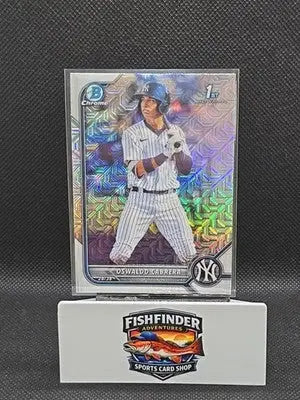 2022 Bowman - Chrome Prospects Oswaldo Cabrera #BCP-17 Mojo Refractor (RC) - Baseball Card Single