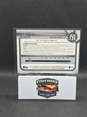 2022 Bowman Chrome - Prospects Roderick Arias #BCP-153 Mojo Refractor (RC)