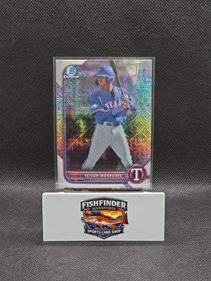 2022 Bowman Chrome - Prospects Yeison Morrobel #BCP-200 Mojo Refractor (RC) - Baseball Card Single