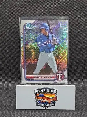 2022 Bowman Chrome - Prospects Yeison Morrobel #BCP-200 Mojo Refractor (RC) - Baseball Card Single