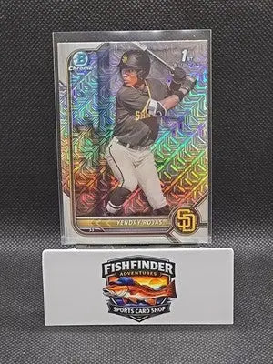 2022 Bowman Chrome - Prospects Yendry Rojas #BCP-178 Mojo Refractor (RC) - Baseball Card Single