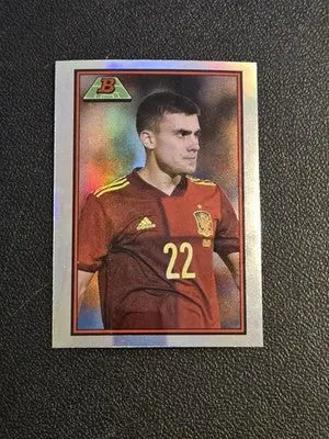 2022 Bowman Chrome Road to UEFA U21 Euros #89B-7 Ander Barrenetxea 1989 Bowman - Soccer Card Single