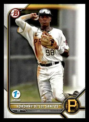 2022 Bowman Draft 1st Edition #BD-1 Yordany De Los Santos - Baseball Card Single