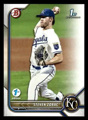 2022 Bowman Draft 1st Edition #BD-101 Steven Zobac - Baseball Card Single
