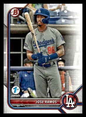 2022 Bowman Draft 1st Edition #BD-102 Jose Ramos - Baseball Card Single