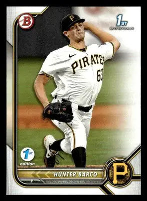 2022 Bowman Draft 1st Edition #BD-103 Hunter Barco - Baseball Card Single
