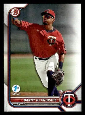 2022 Bowman Draft 1st Edition #BD-107 Danny De Andrade - Baseball Card Single