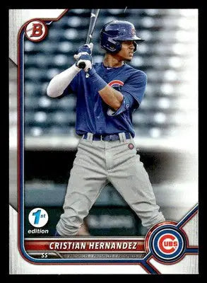 2022 Bowman Draft 1st Edition #BD-111 Cristian Hernandez - Baseball Card Single