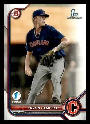 2022 Bowman Draft 1st Edition #BD-113 Justin Campbell - Baseball Card Single