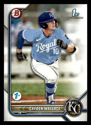 2022 Bowman Draft 1st Edition #BD-12 Cayden Wallace - Baseball Card Single