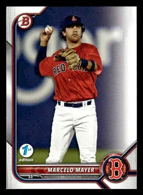 2022 Bowman Draft 1st Edition #BD-123 Marcelo Mayer - Baseball Card Single